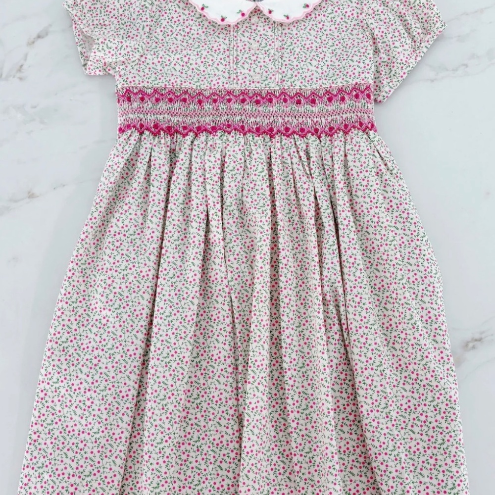Floral Smocked Dress